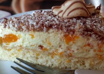 Blitztorte mit Mandarinen