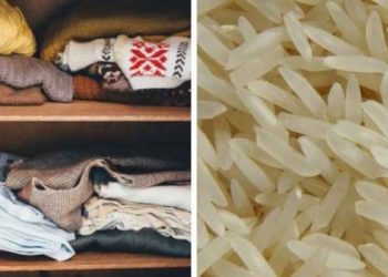 Das passiert, wenn du eine Tasse Reis in den Kleiderschrank stellst!