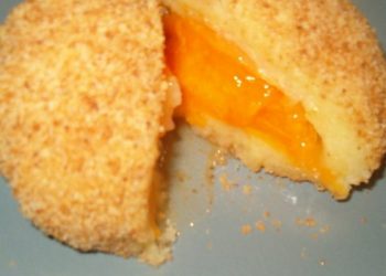 Die einfachsten Obstknödel aus Quarkteig