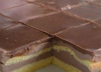 Einfache pudding wurfel