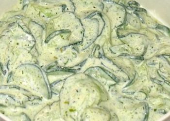 Schneller Gurkensalat