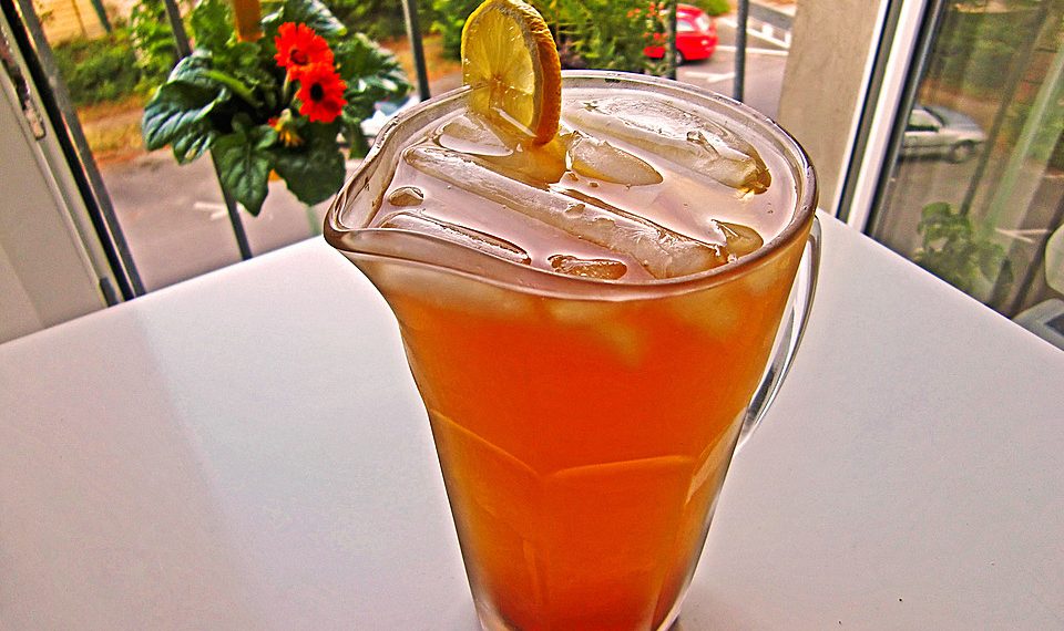 Selbstgemachter Eistee