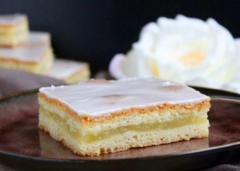 Apfelmuskuchen Wie vom Bäcker.