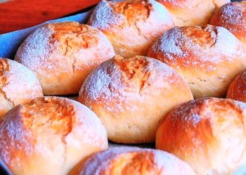 Brötchen, wie vom Bäcker in wenigen Minuten zubereitet !