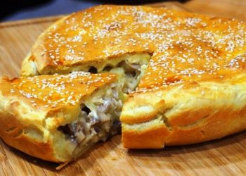 Cheesburger Kuchen, den schaffst du niemals alleine zu essen