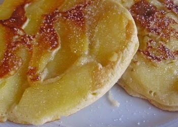 Dicke Obst – Pfannkuchen