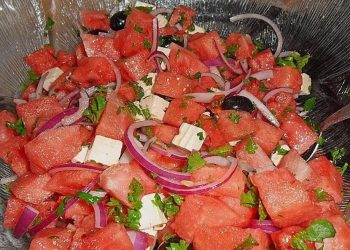 Erfrischeder Melonensalat
