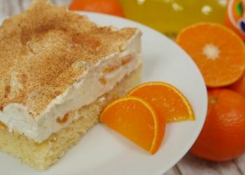 Fantakuchen mit Mandarinen-Schmand