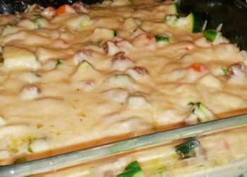 Fitness Hackfleisch-Zucchini-Auflauf