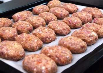 Frikadellen aus dem Backofen, kinderleicht & lecker