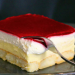 Himbeer-Puddingcreme Schnitten (Kuchen ohne Backen)