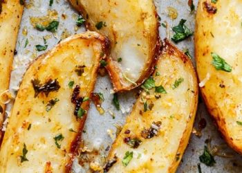 Knusprige Knoblauch-Kartoffeln