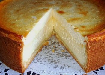 Käsekuchen mit 2 Schichten
