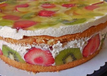 Obst Quark Torte