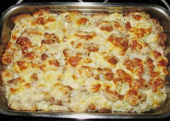 Omas überbackener Blumenkohl