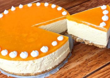 Quarkkuchen ohne Eier & ohne Backen