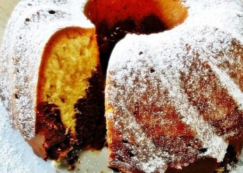 Saftiger Marmorkuchen-superlecker und saftig