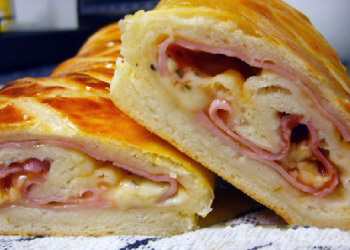 Schinken Käse Strudel