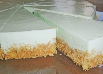 Waldmeister – Philadelphia – Torte