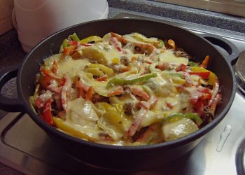 Kartoffel Paprika Pfanne mit Hackfleisch