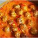 Lecker Hackbällchen in Paprikarahmsauce