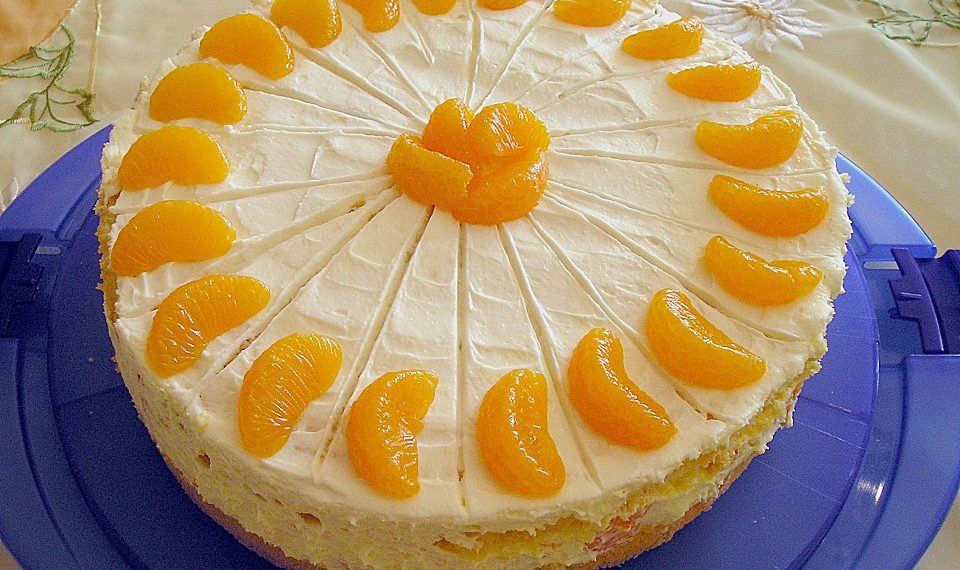 Mandarinen Blitztorte
