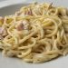 Spaghetti in Schinken-Sahne-Soße