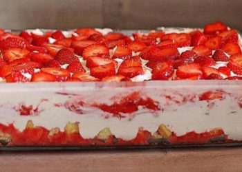 Erdbeer Tiramisu, in 10 Minuten fertig !