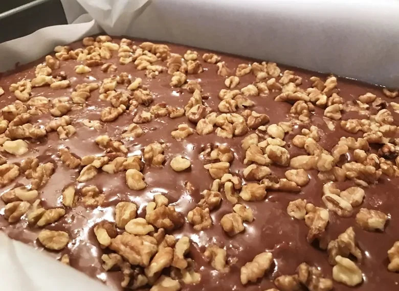 Amerikanischer Nuss Kuchen