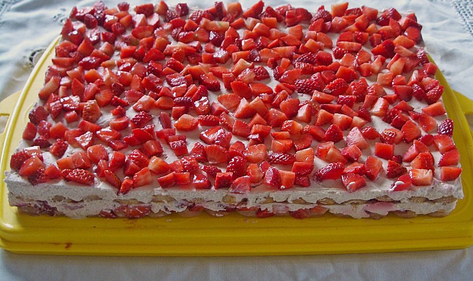Erdbeertiramisu - Welt Rezept