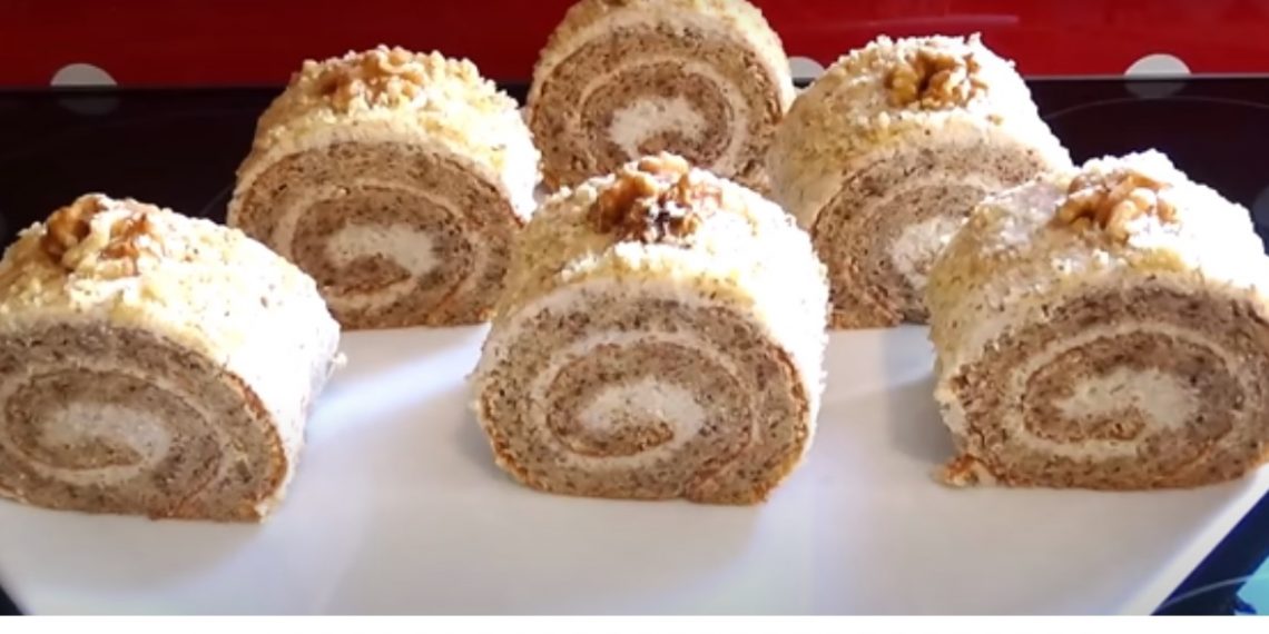 Traumhafte Karamell-Rolle - köstlich und schnell gemacht