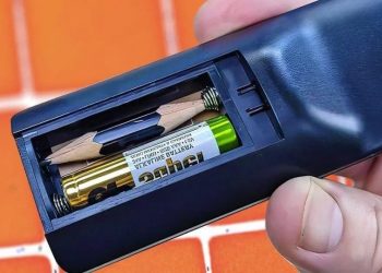 Dank einer einfachen Technik geht meiner Fernbedienung die Batterie nicht mehr aus