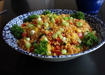 Couscous-Salat, lecker würzig