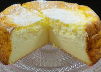 Blitzschneller Quarkkuchen mit Vanillepudding