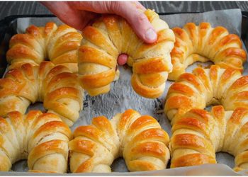 Buttermilchkipferl weich und fluffig wie Watte !