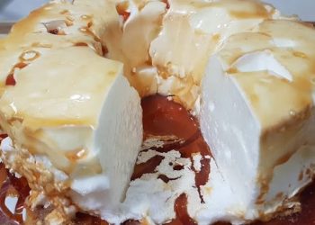 Schneller 10 Minuten Schaumkuchen