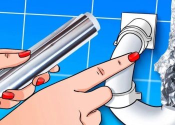 Wickeln Sie Alufolie um Ihre Rohre: Sie sparen viel Geld