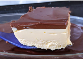 Der Nachtisch ist perfekt für das Wochenende