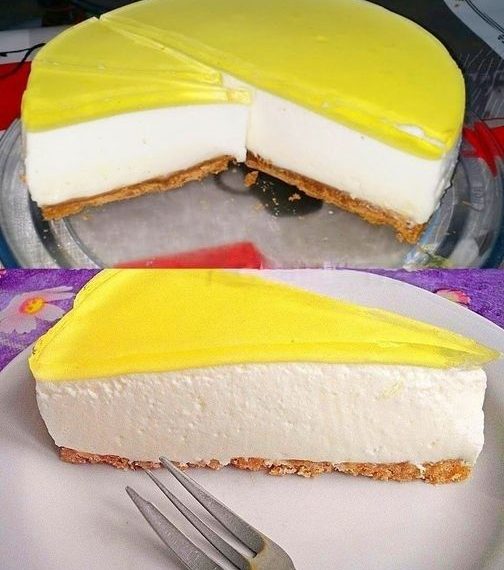 Die Torte ist der Hammer: Zitronen Joghurt Torte