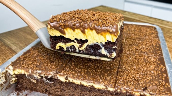 Traumhaft lecker! – Schokotraum Kuchen mit Vanillepudding der auf der ...