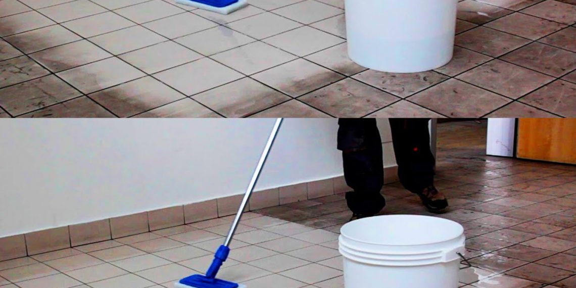 Mischen Sie diese beiden Zutaten und Ihre Fliesen strahlen ununterbrochen