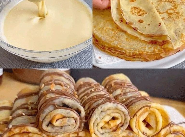 Absolut leckeeer, Quark Pfannkuchen mit Zimtzucker ohne Mehl