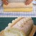 Biskuitrolle mit Zitronen – Quark Füllung, alle sind sprachlos!