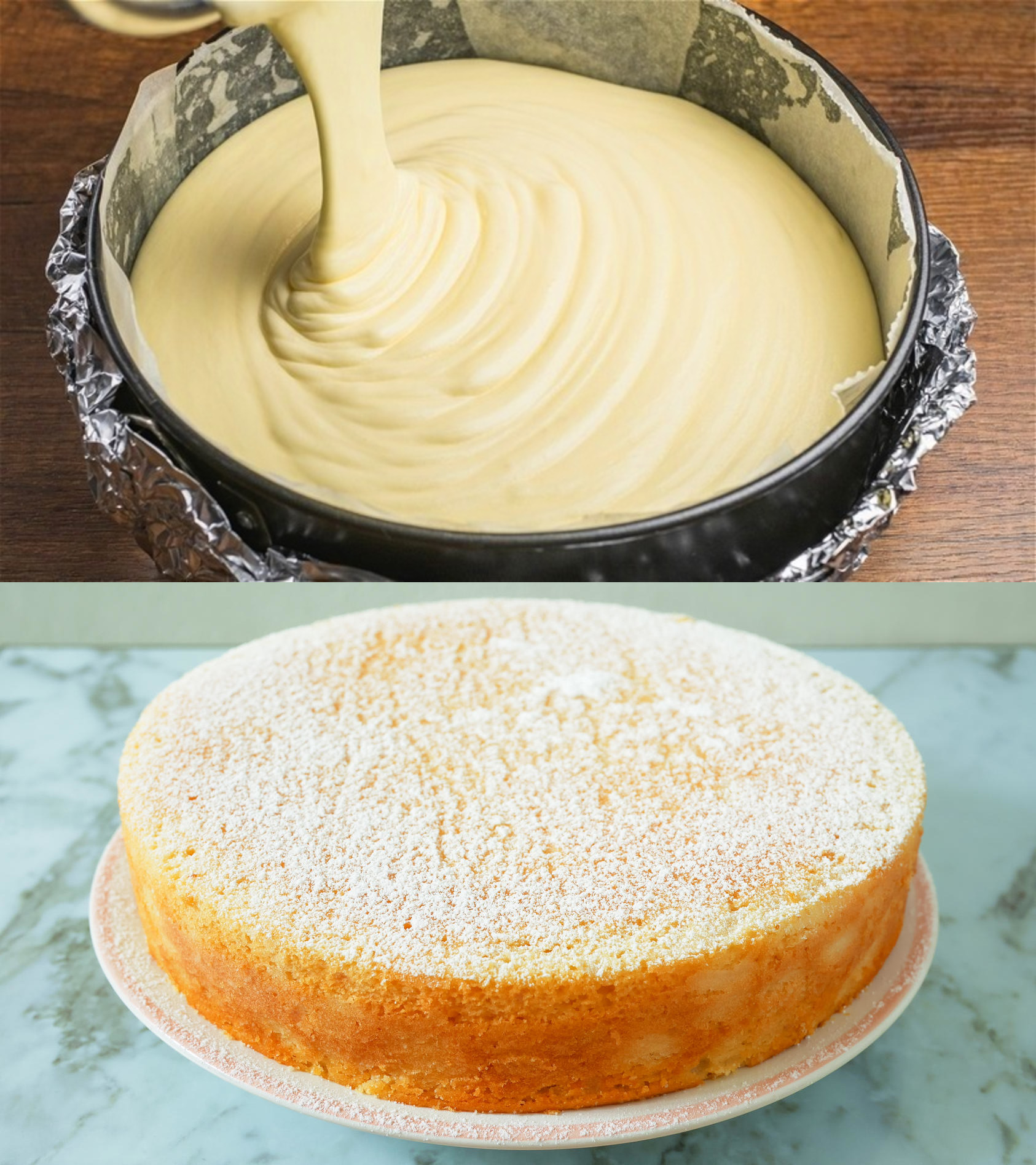 Blitzschneller Joghurtkuchen in 2 Minuten bereit für den Ofen - Welt Rezept