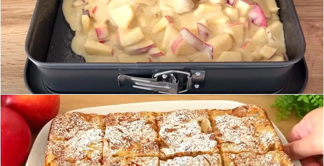 Der berühmte Apfelkuchen, der auf der Zunge zergeht! Jeder sucht nach diesem Rezept! simpel und einfach