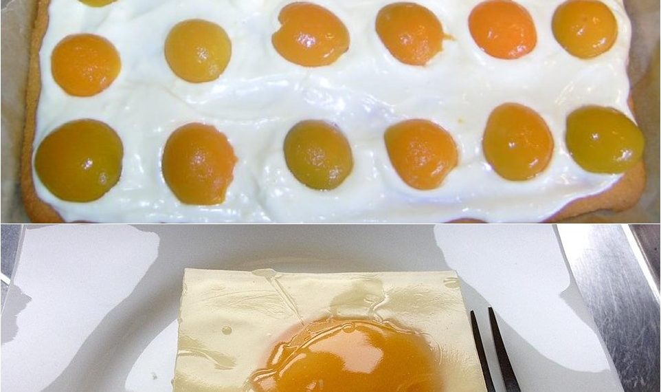 Der macht mich verrückt, Spiegeleier Kuchen nach Omas Art Sooo lecker
