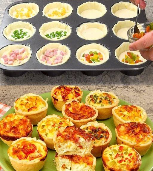 Die sind der absolute Hammer sooo lecker, Blätterteig-Körbchen