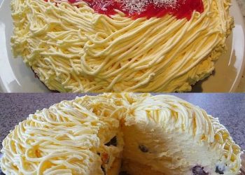 Dieser Spaghettikuchen hat zweifellos Suchtpotenzial, ein absoluter Hingucker!
