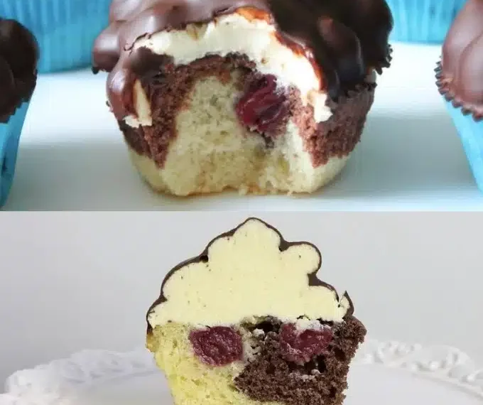 Donauwellen Muffins, Die backe ich immer wieder!