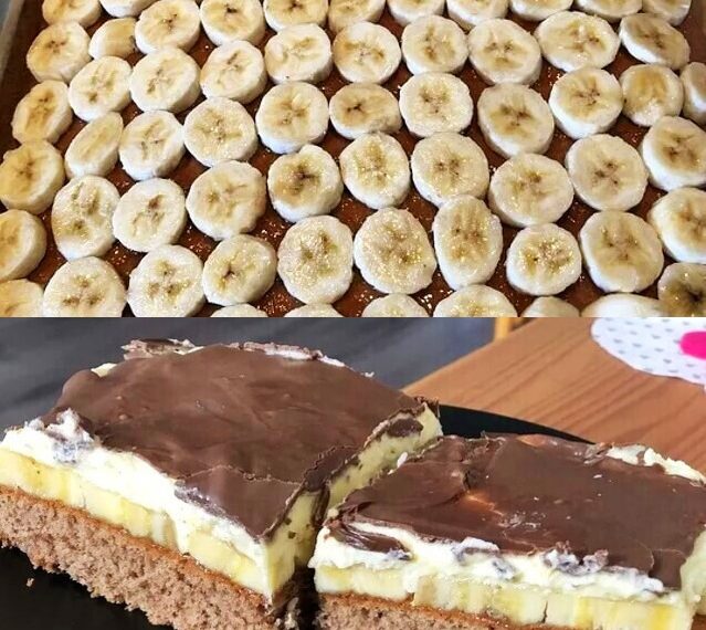 Fantasticher Banenkuchen vom Blech, Blitzrezept für ultra-saftigen Dessert